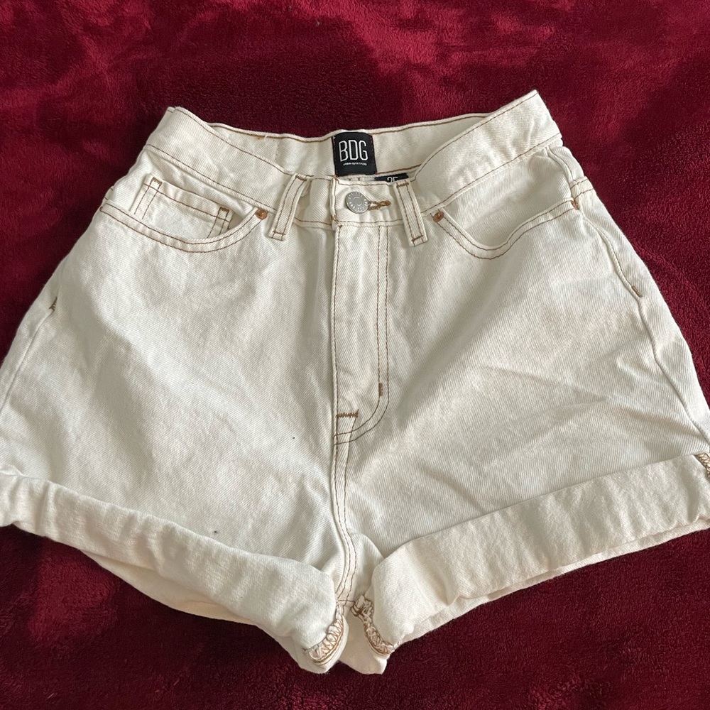 Urban Outfitters high rise jean shorts